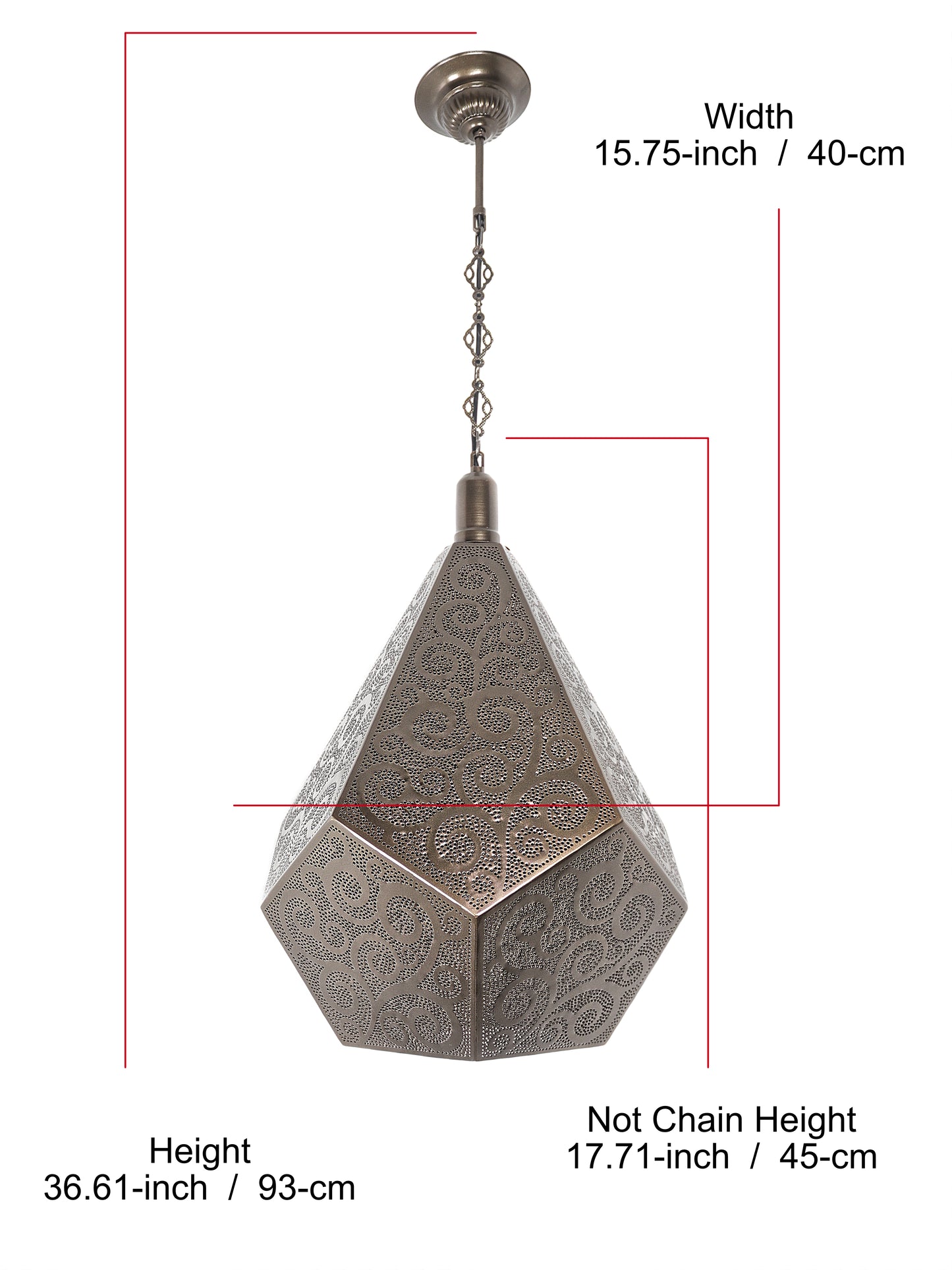 Moroccan Pendant Light, Decorative Lamp