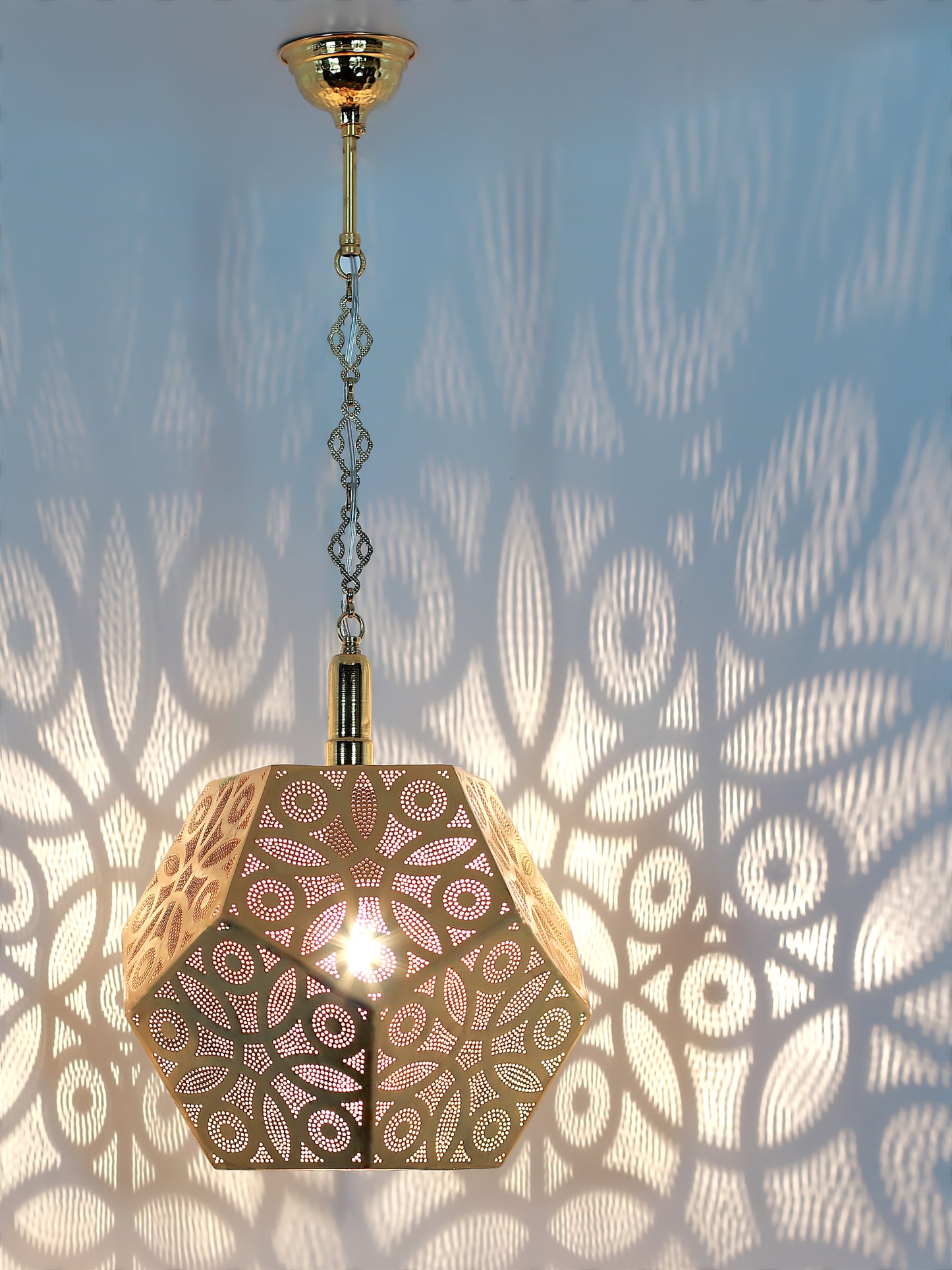 Moraccan Pendant Light Diamond Design