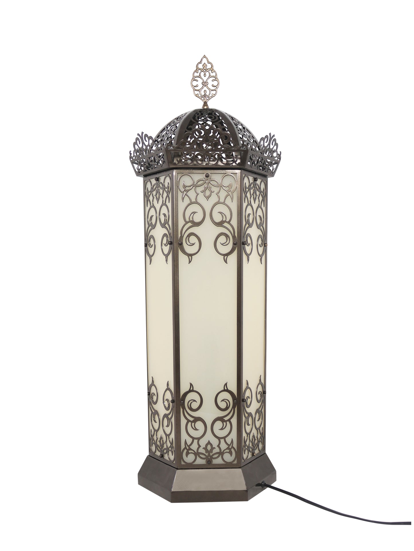 Moroccan Laser Cut Pattern Design Table Lamp