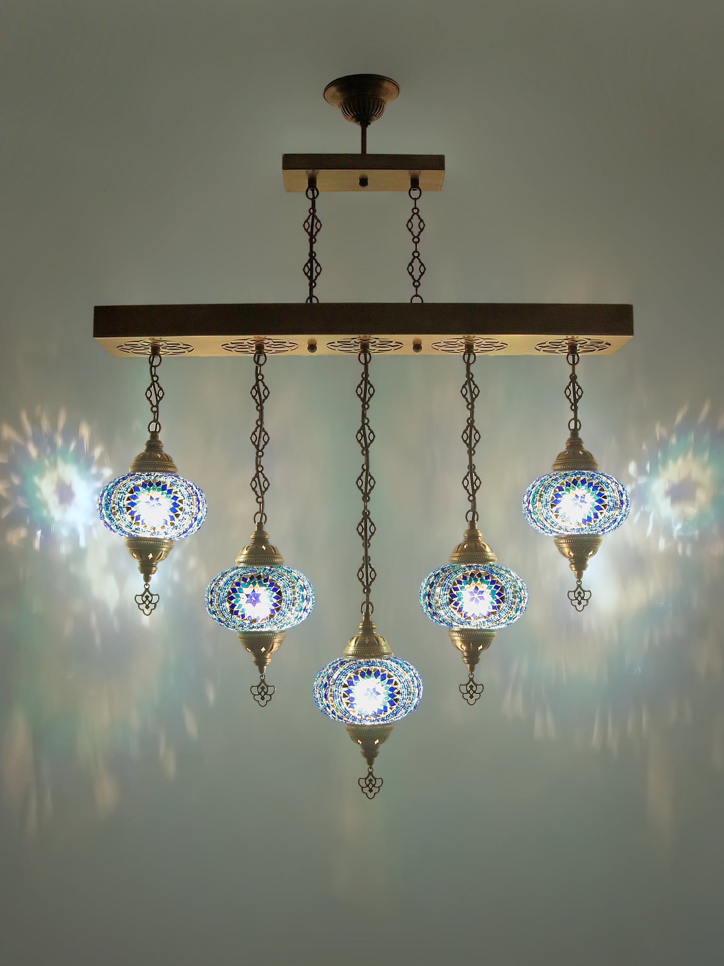 Turkish mosaic lamp dining room chandelier