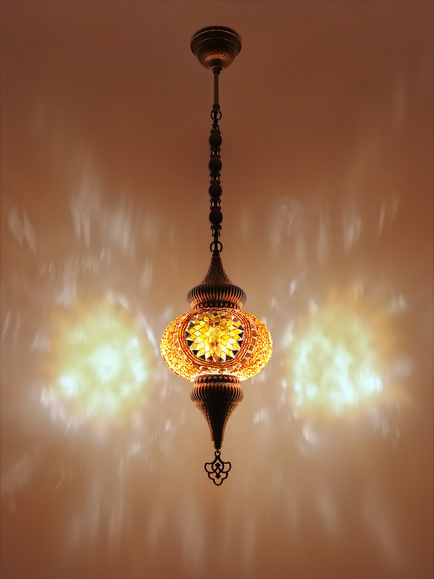 Turkish Mosaic Hanging Lamp