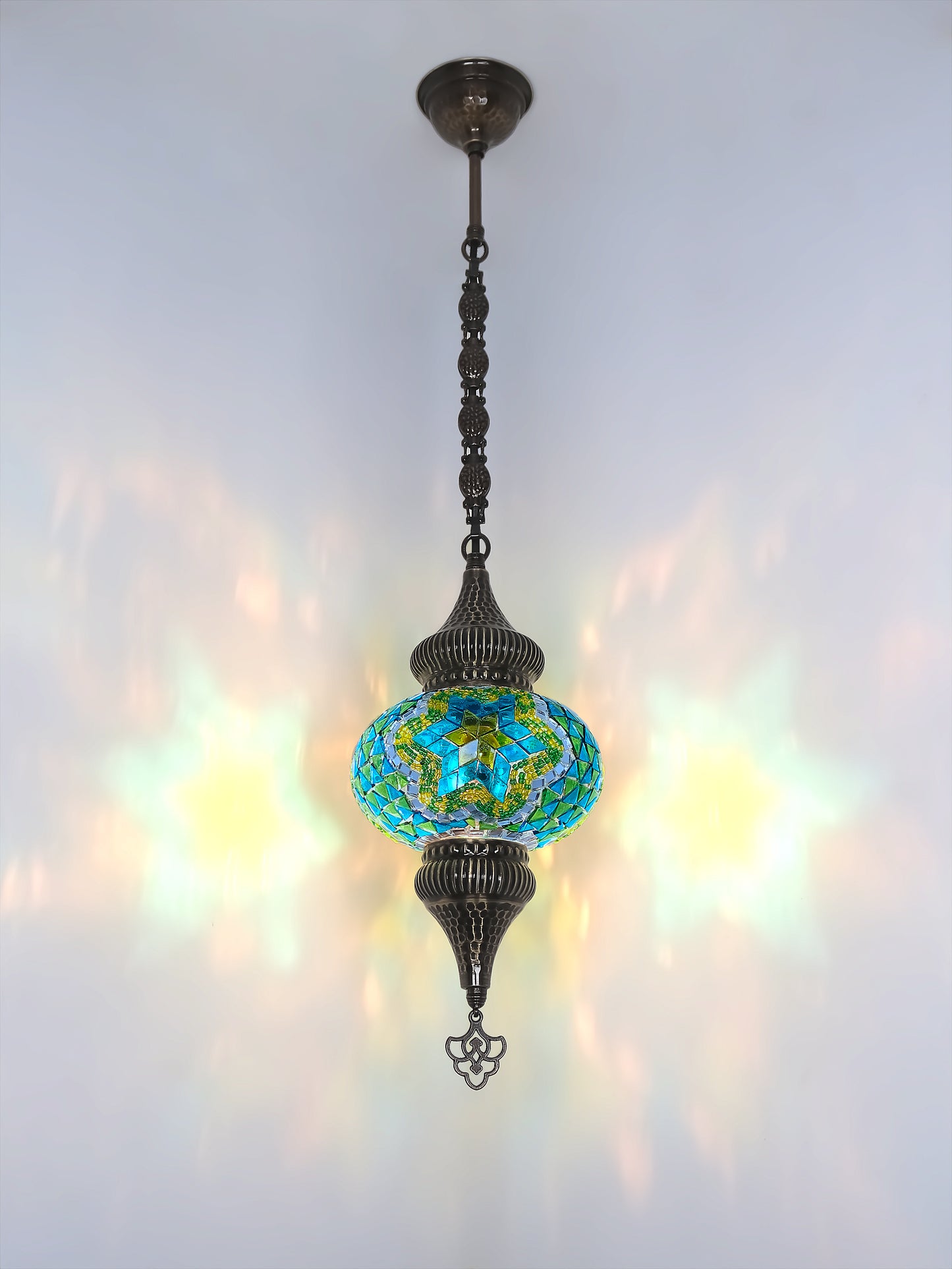 Turkish Mosaic Hanging Lamp