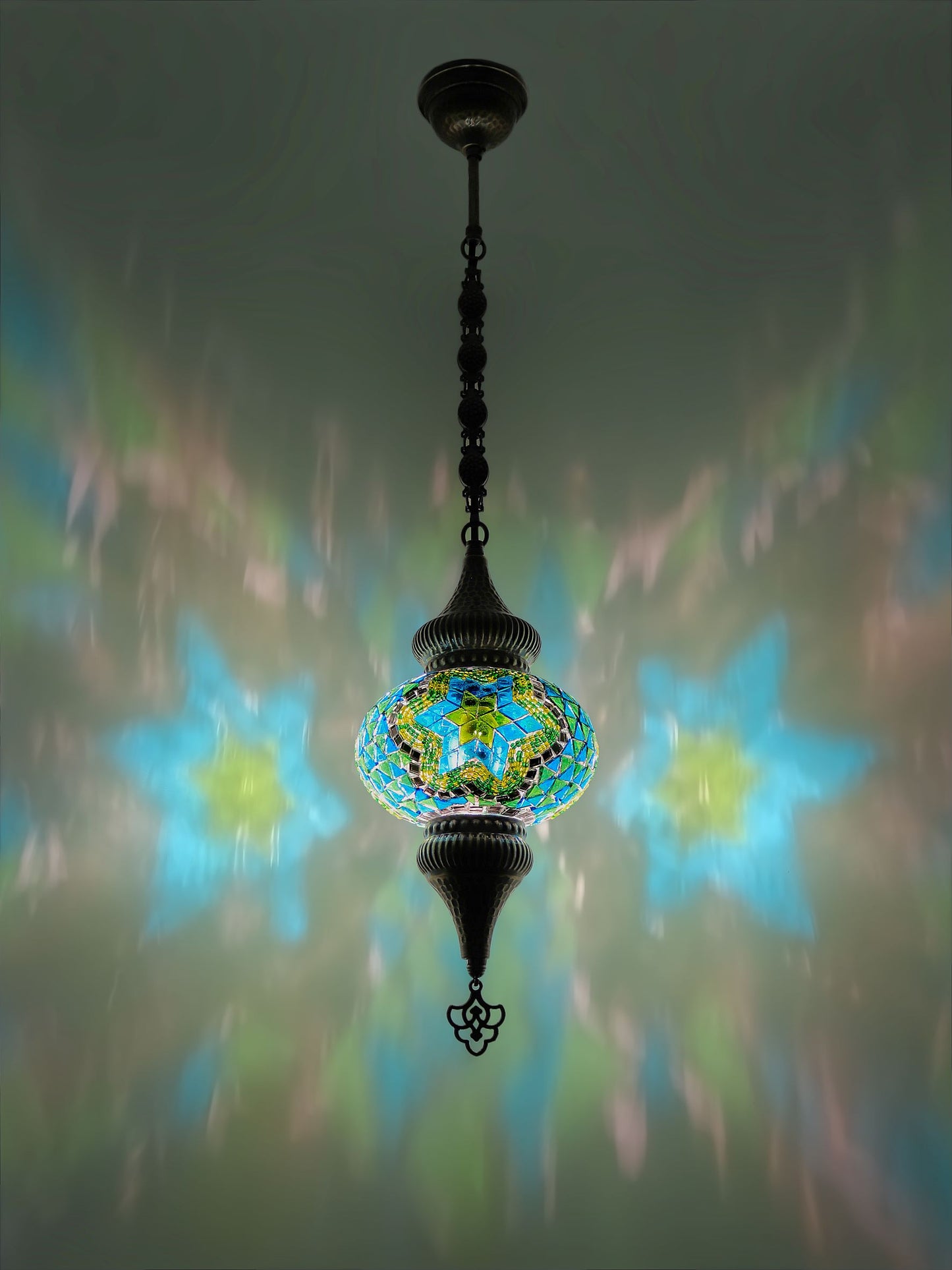 Turkish Mosaic Hanging Lamp