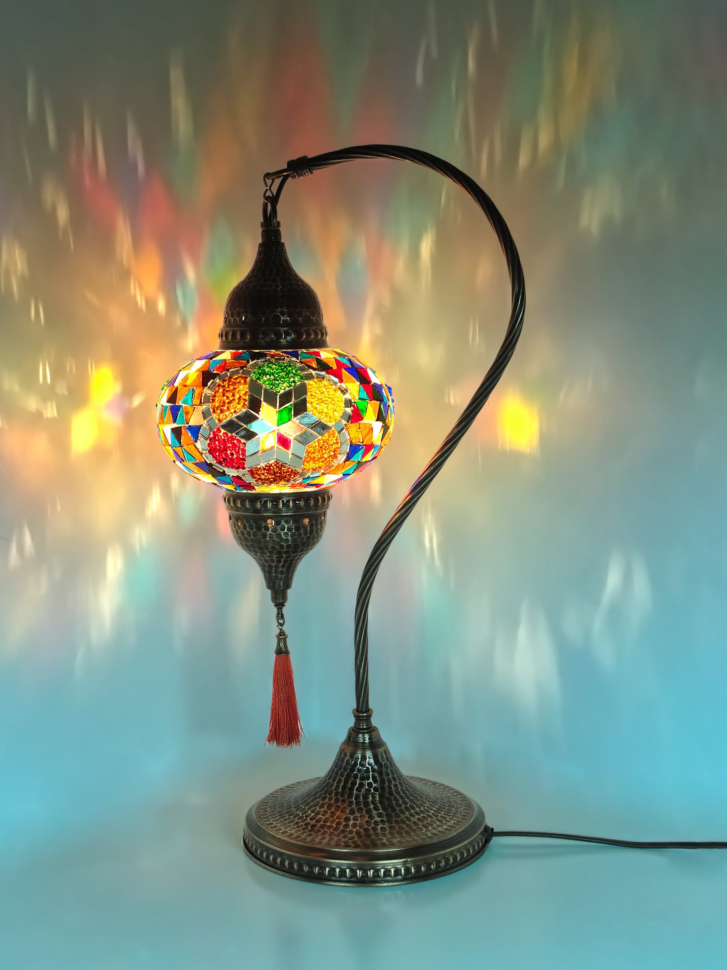 Mosaic Turkish Bedside lamp Moroccan Table Lamp