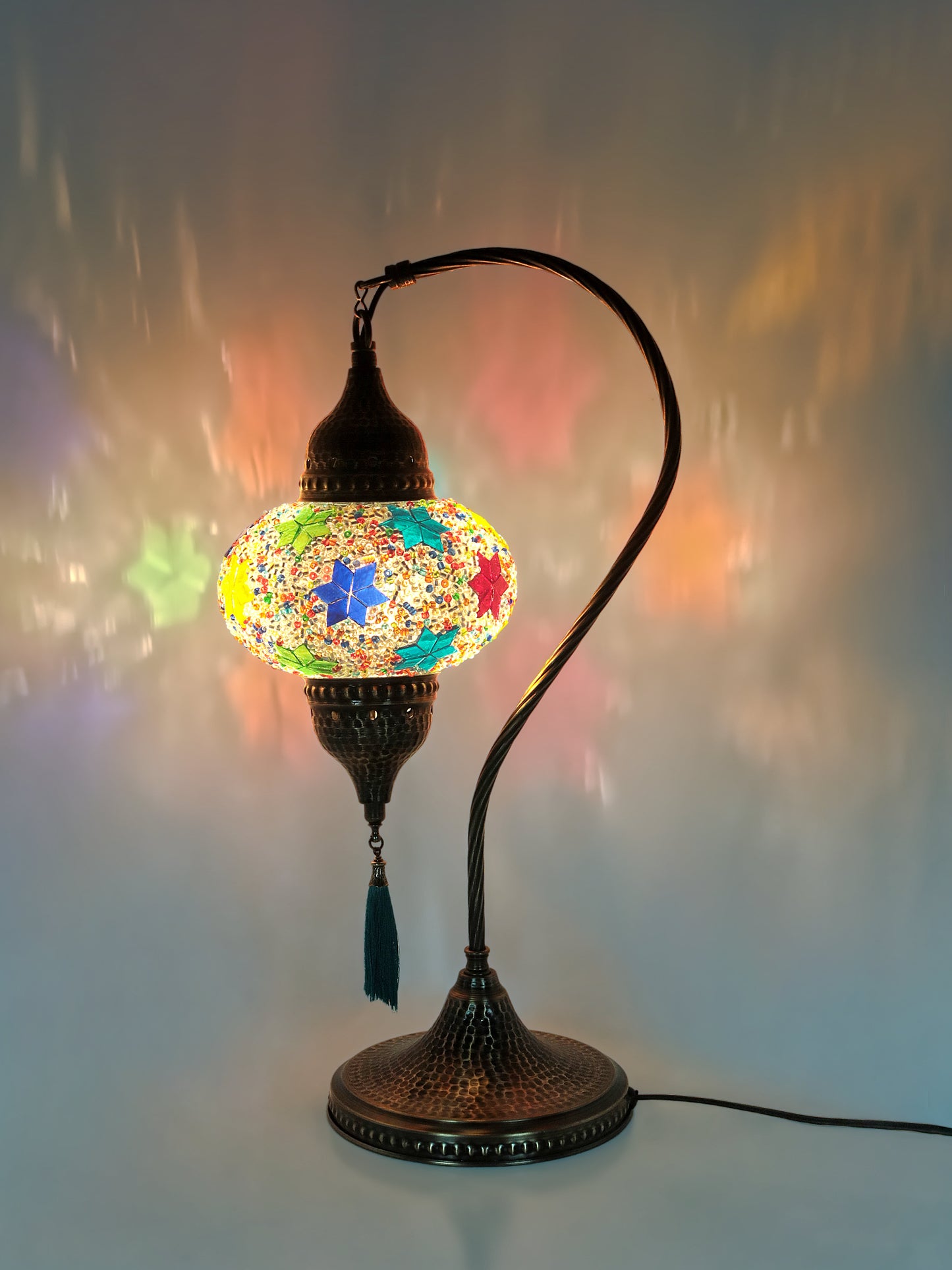 Mosaic Turkish Bedside lamp Moroccan Table Lamp