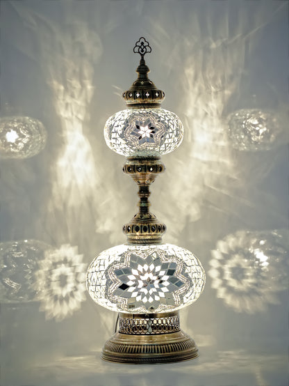Turkish Mosaic Table Lamp 2 Globe