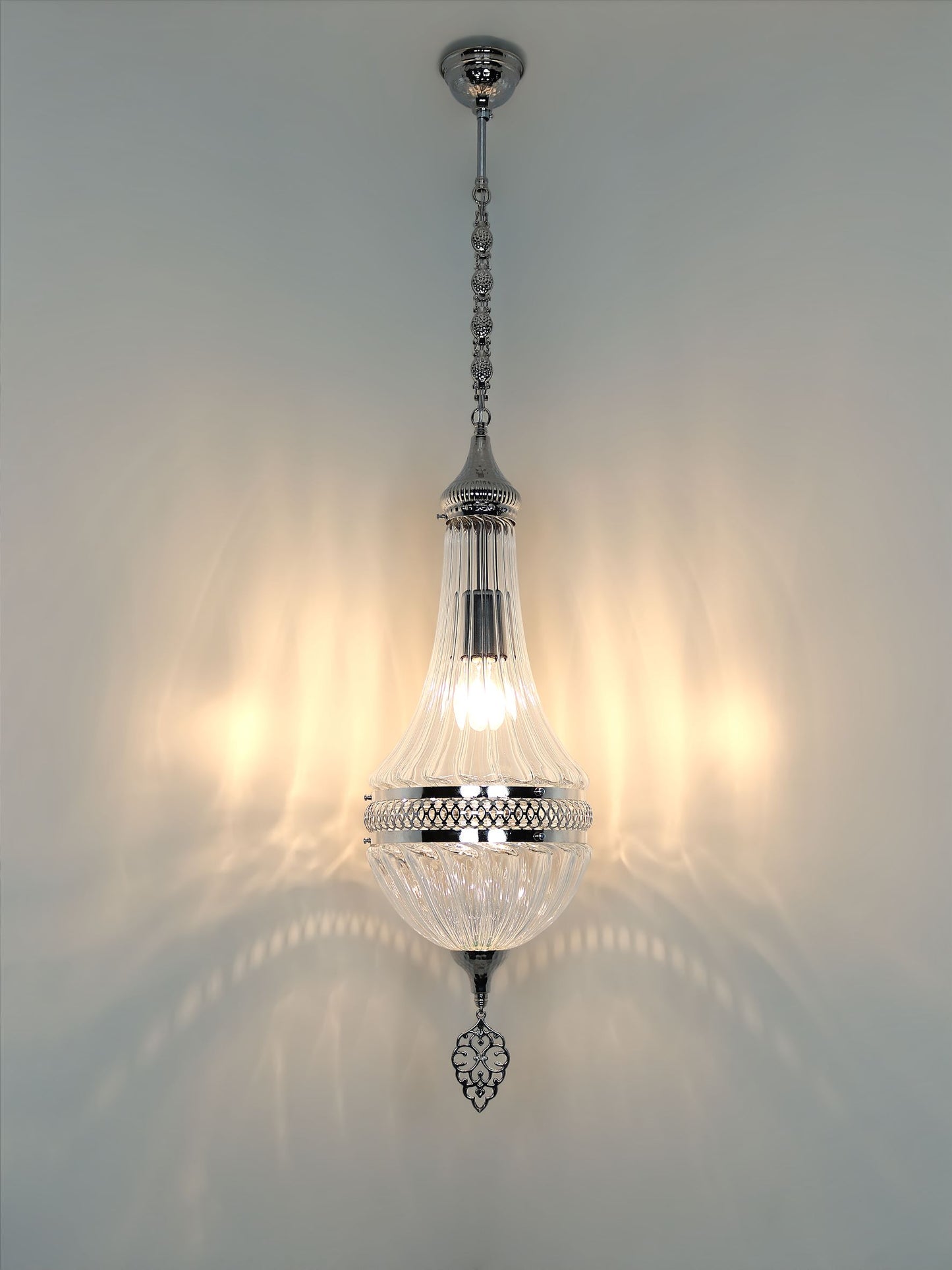 Authentic And Modern Designed Pyex Blown Pendant Lamp