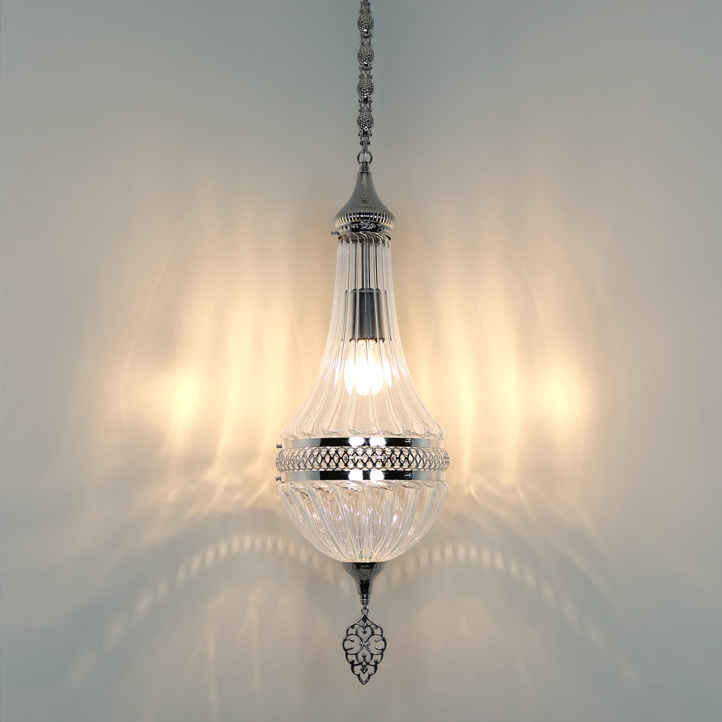 Authentic And Modern Designed Pyex Blown Pendant Lamp