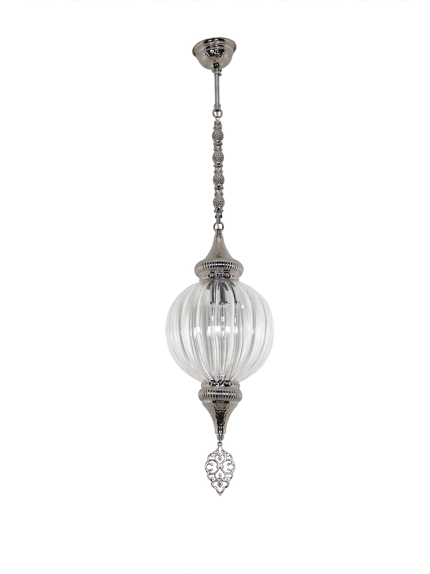 Trasparent Pyrex Glass Lantern Lamp