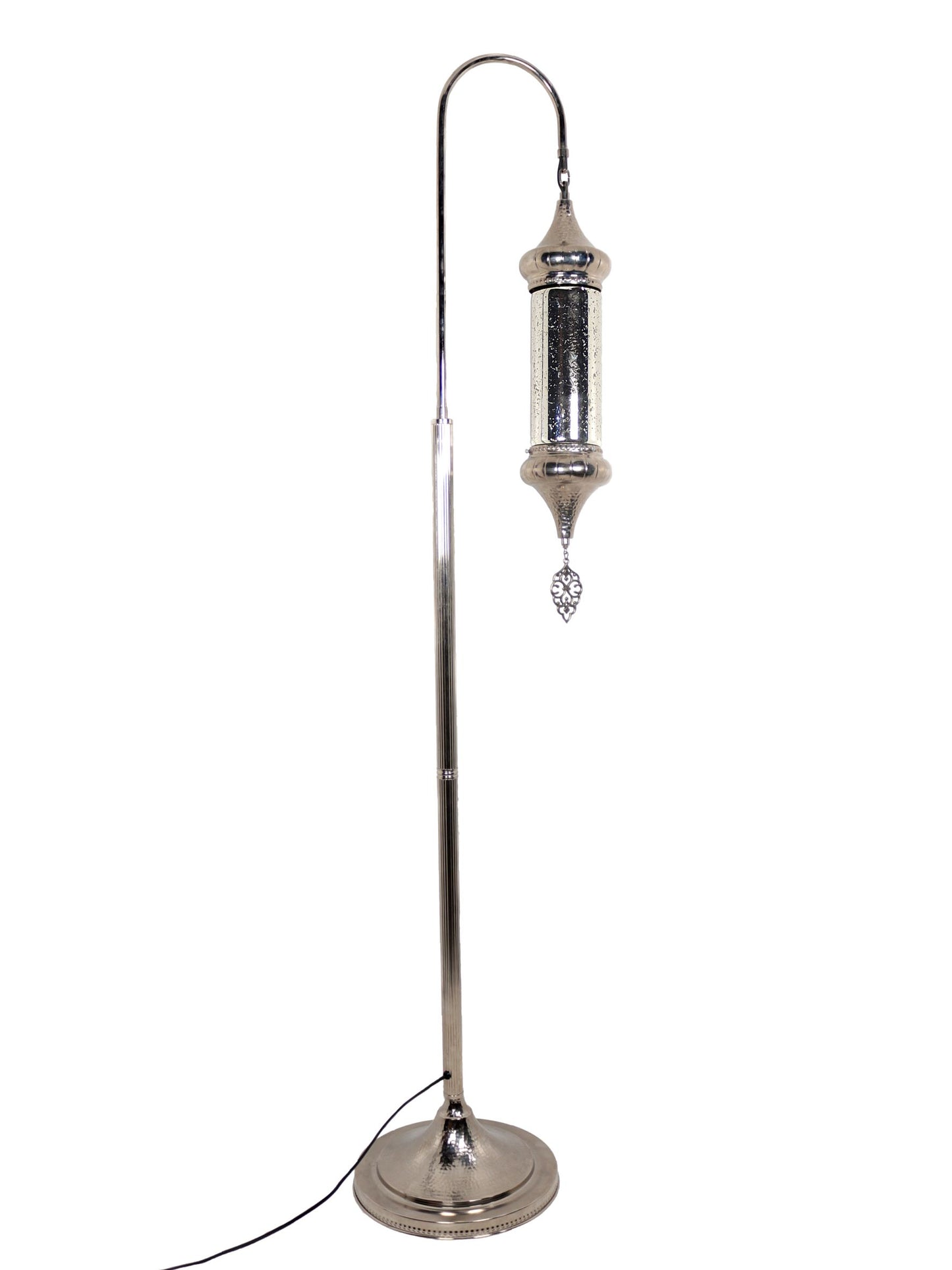 Turkısh Pyrex blown Glass Floor Lamp