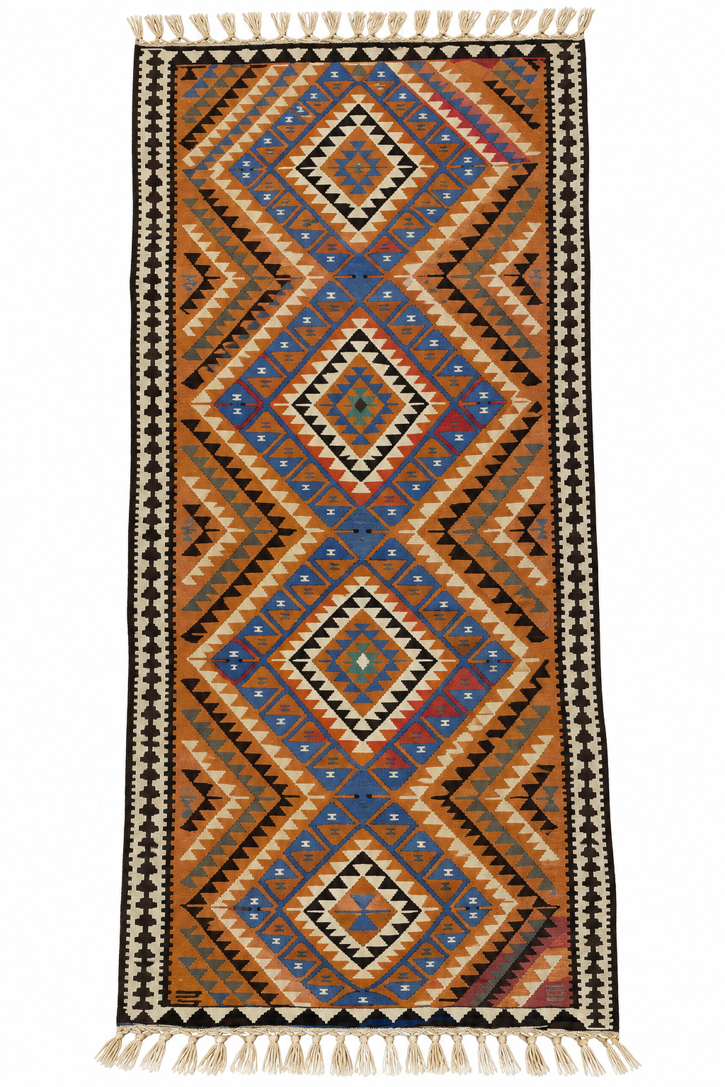 Vintage Turkish Kilim Runner – 2’10” x 6’7”