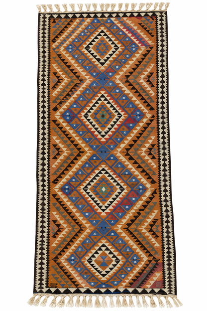 Vintage Turkish Kilim Runner – 2’10” x 6’7”