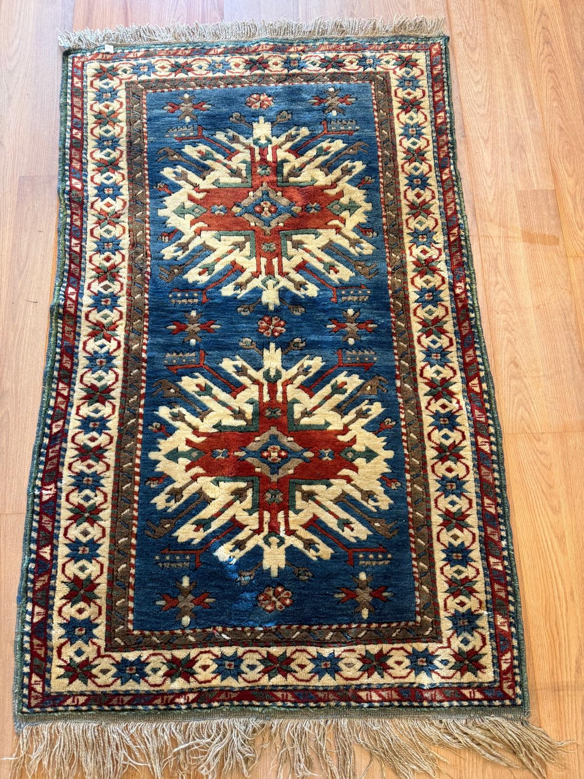 Vintage Turkish Rug – 3’2” x 5’2”