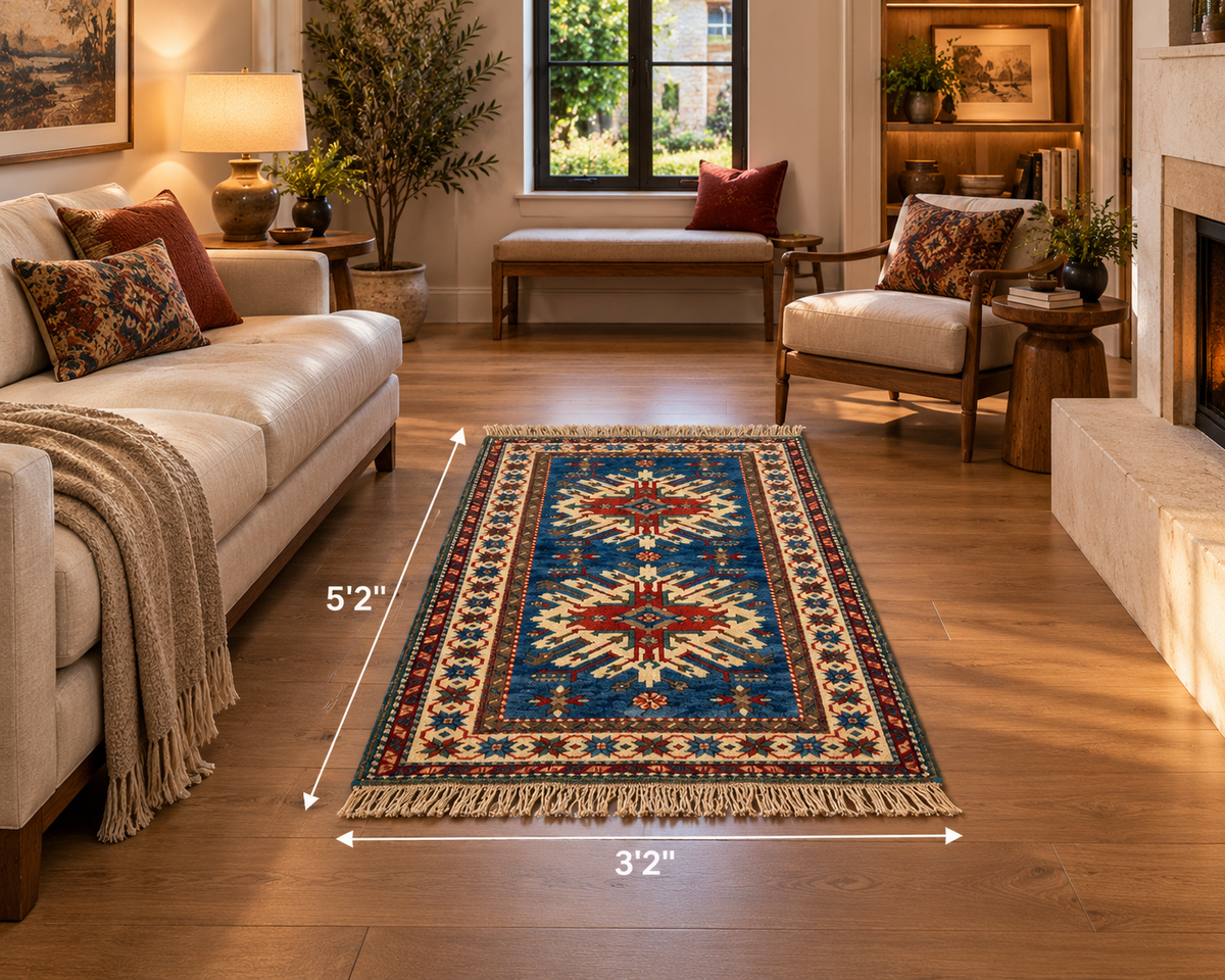 Vintage Turkish Rug – 3’2” x 5’2”