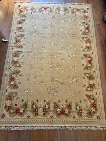 Turkish Aubusson Rug – 6’4” x 9’9”