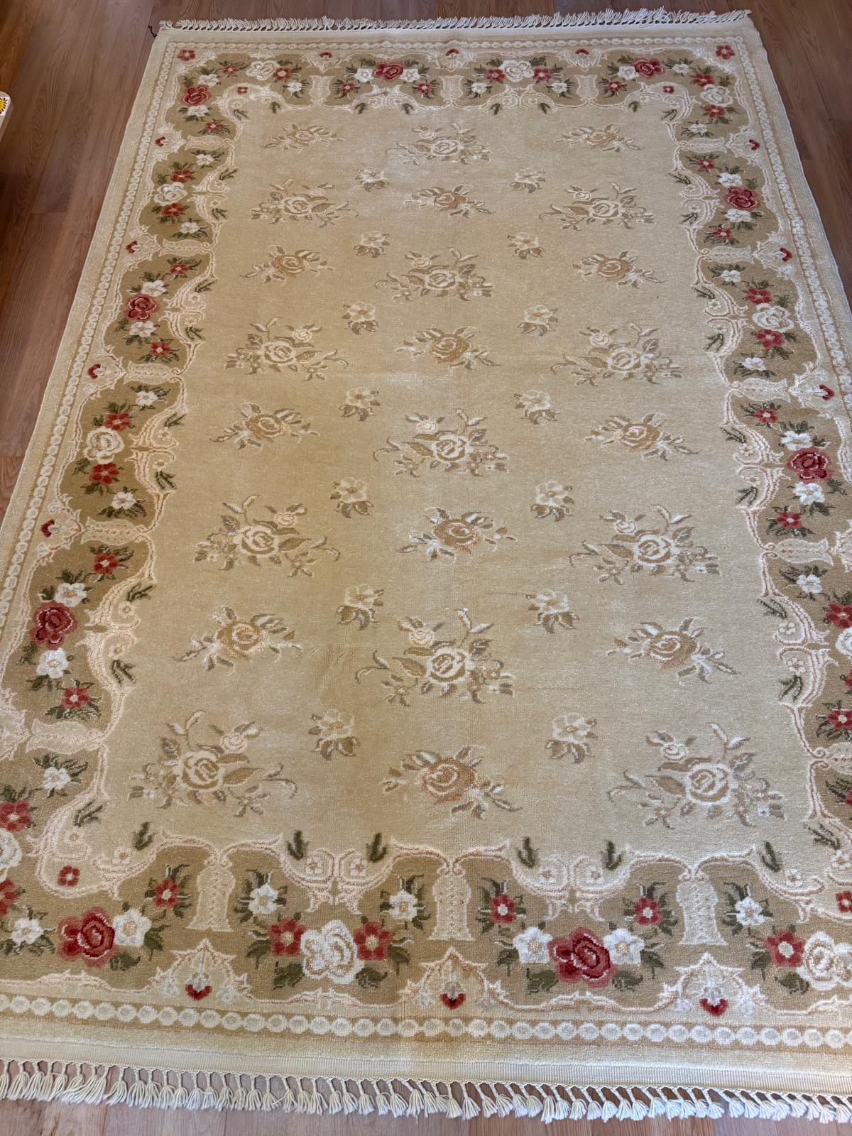 Turkish Aubusson Rug – 6’4” x 9’9”