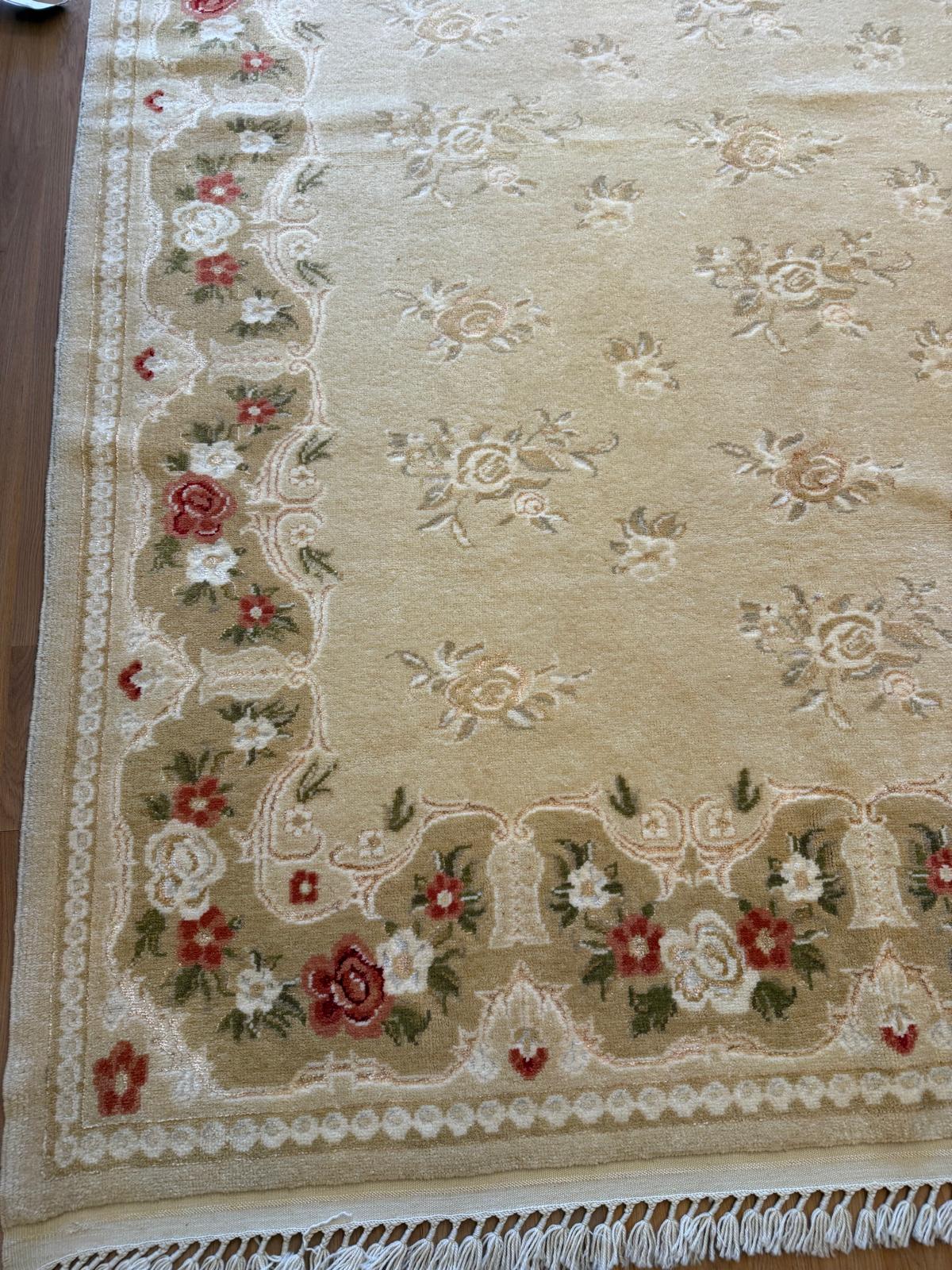 Turkish Aubusson Rug – 6’4” x 9’9”