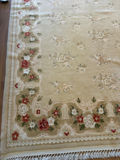 Turkish Aubusson Rug – 6’4” x 9’9”