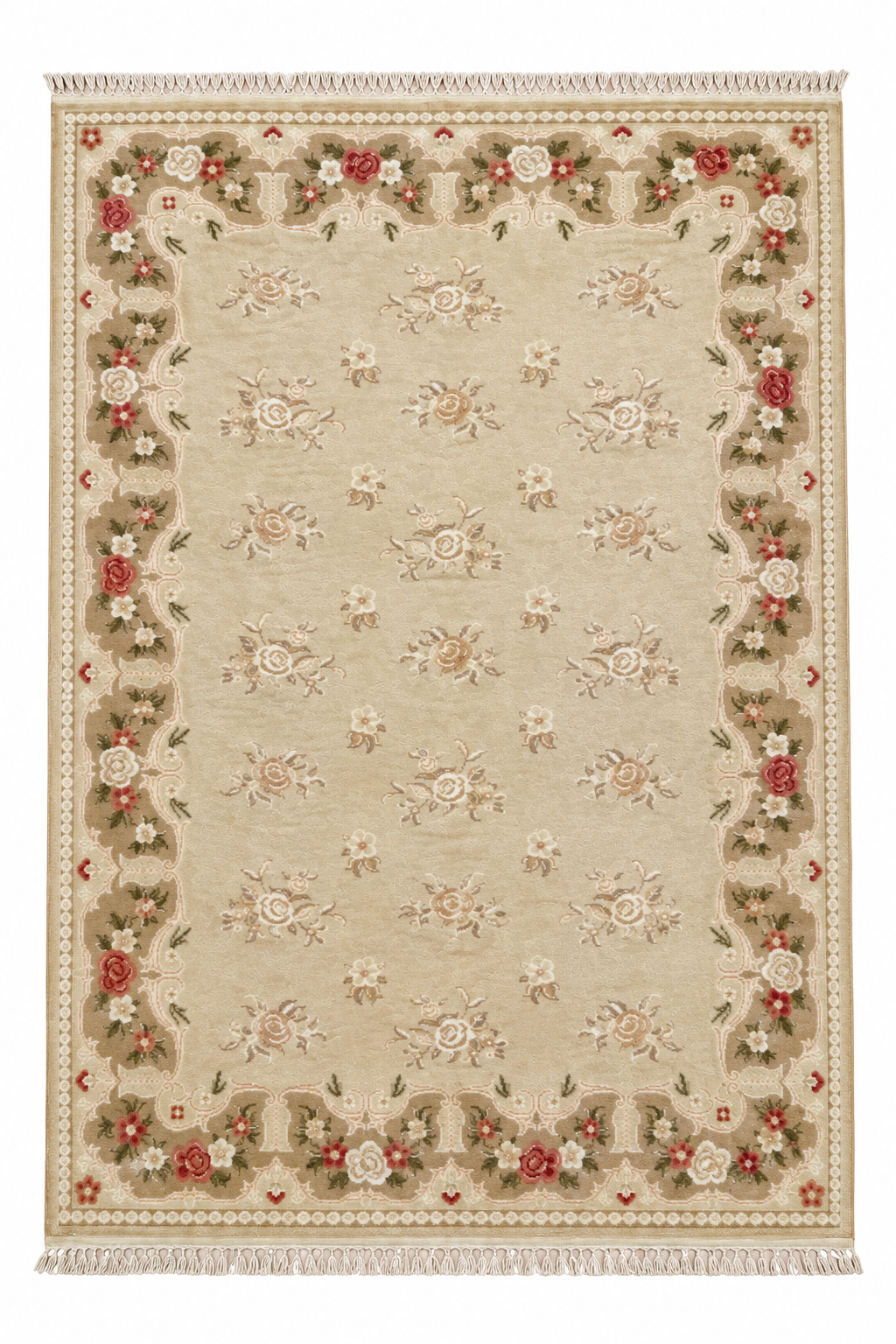 Turkish Aubusson Rug – 6’4” x 9’9”