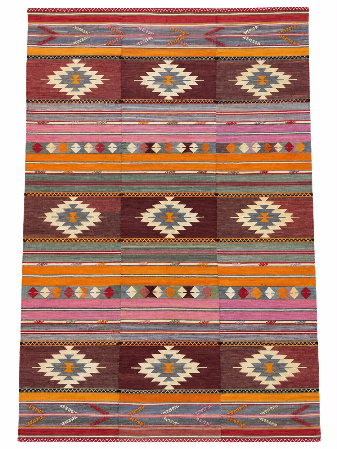 Turkish Kilim Rug 5'9" x 8'2"