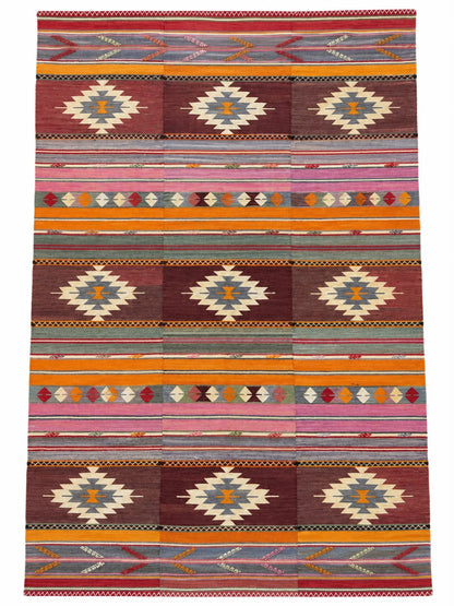 Turkish Kilim Rug 5'9" x 8'2"