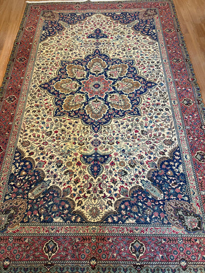 Vintage Turkish Rug  6'4" x 9'11"