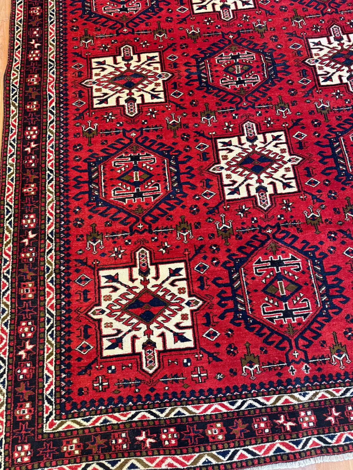 Traditional Turkish Rug 6'3" x 9'