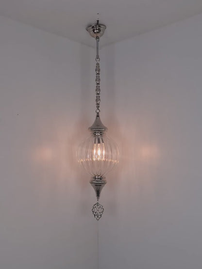 Trasparent Pyrex Glass Lantern Lamp