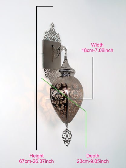 Moroccan Wall Lamp Swanneck Hanging Lamp