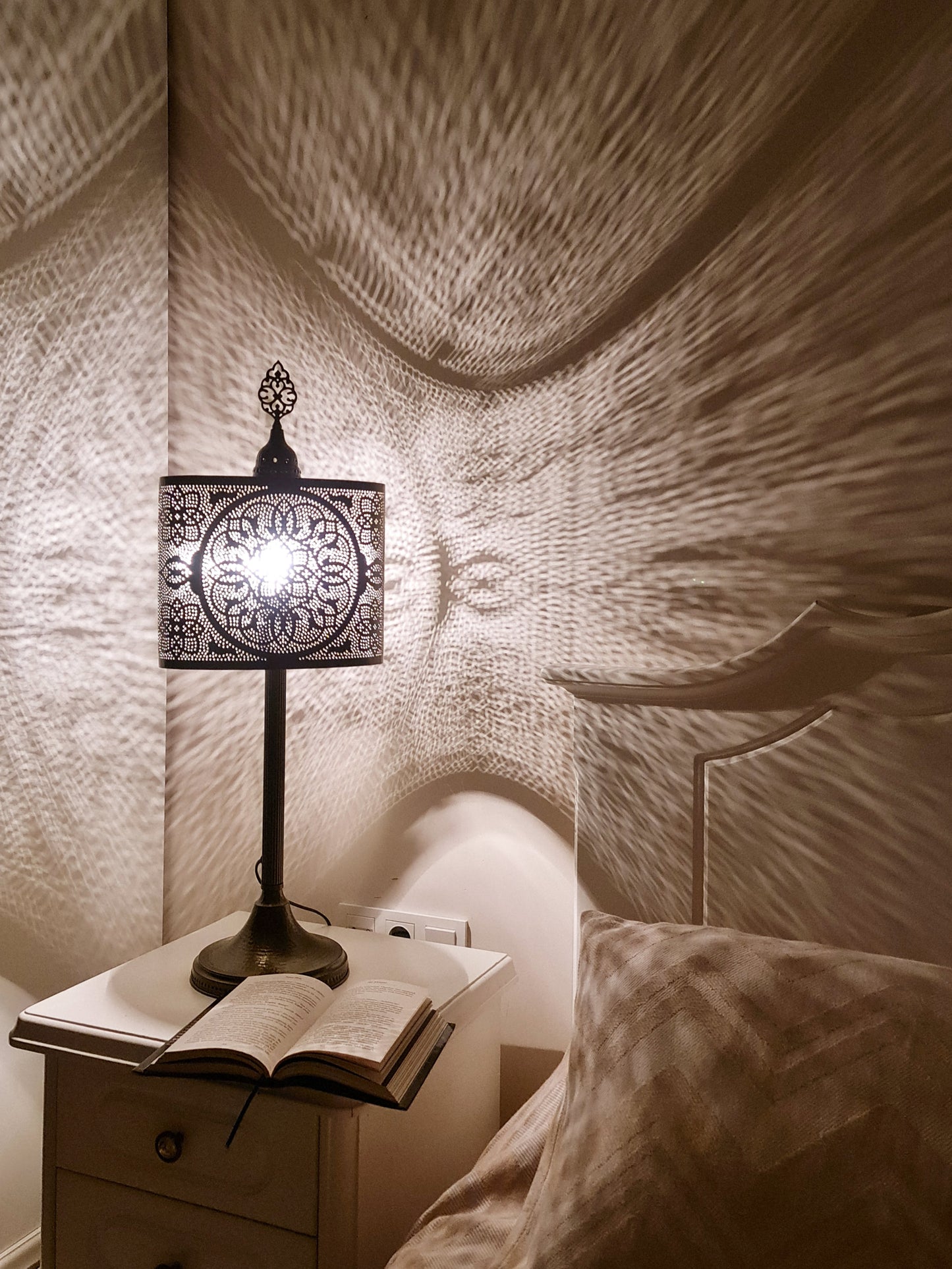 Amazing Turkish bedside lamp