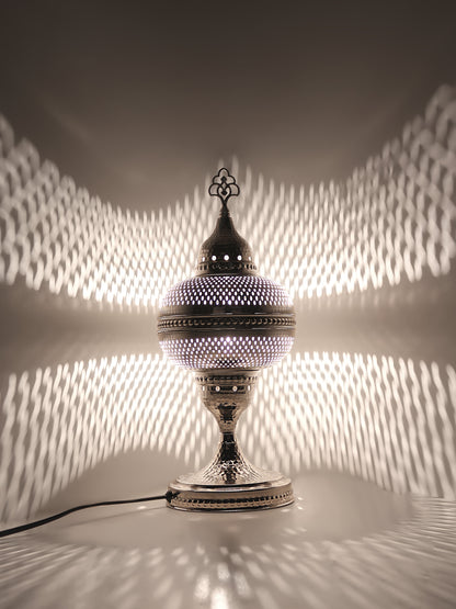 Moroccan Mosaic Table Lamp, Mosaic Bedside Lamp