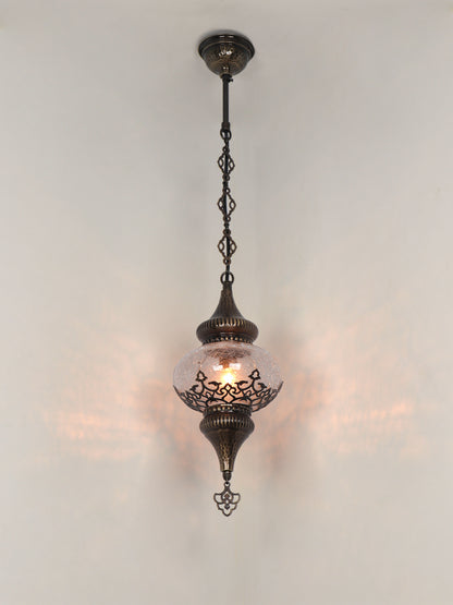 Beautiful and elegant handmade ottoman design light amazing patterned (TRANSPARENT)