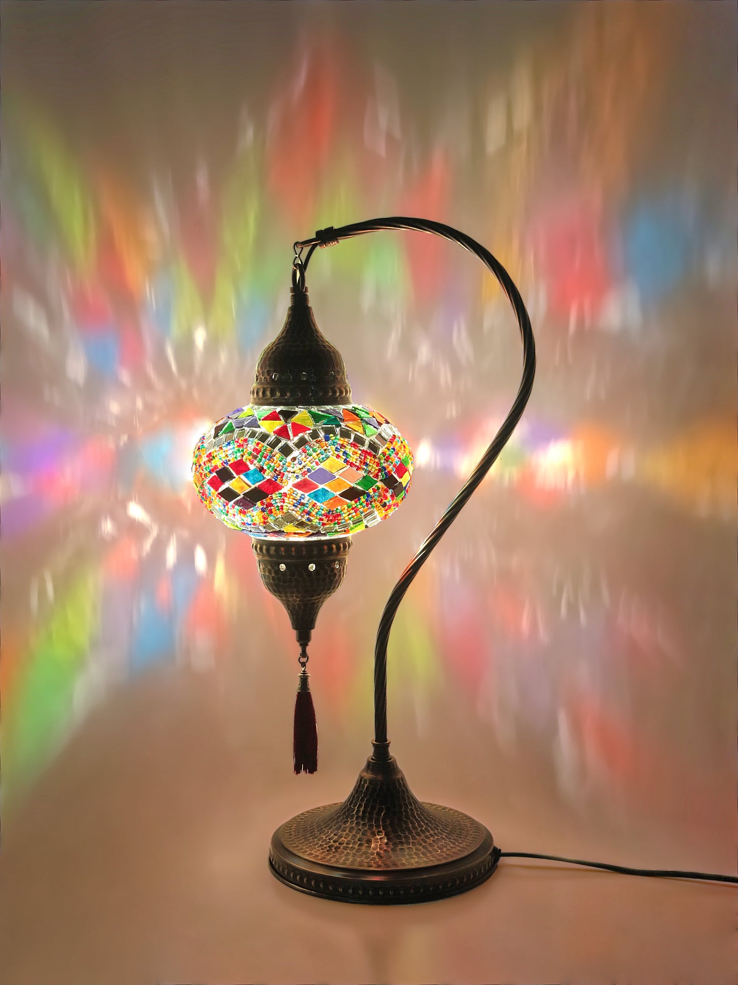 Mosaic Turkish Bedside lamp Moroccan Table Lamp