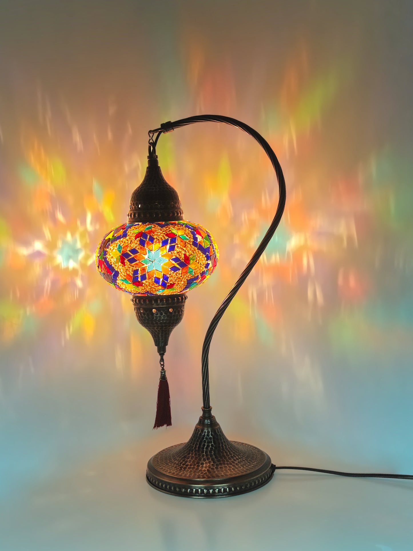 Mosaic Turkish Bedside lamp Moroccan Table Lamp