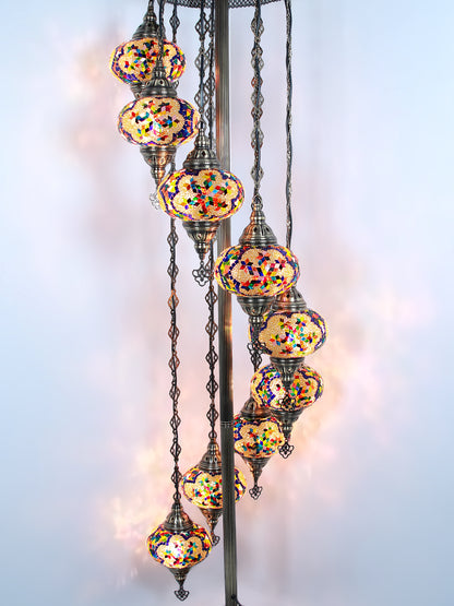 Turkish Mosaic Floor Lamp
