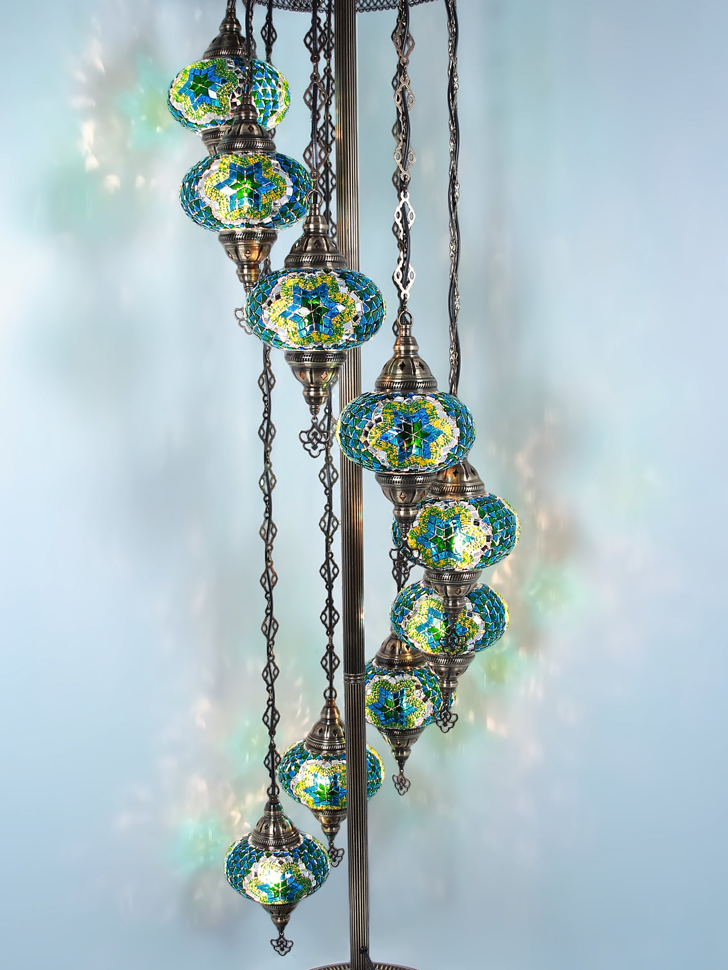 Turkish Mosaic Floor Lamp
