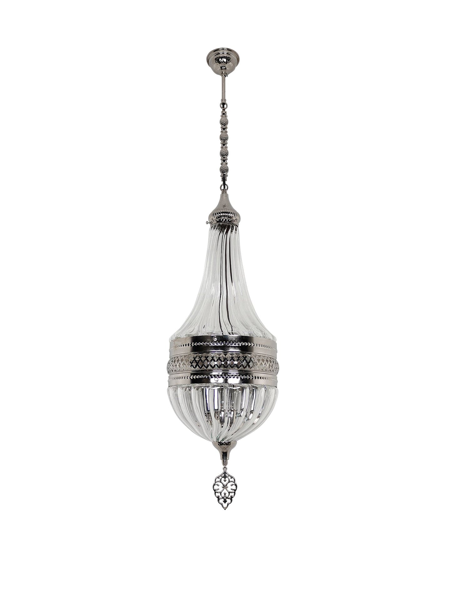 Pyrex Glass Lantern Pandant Lamp
