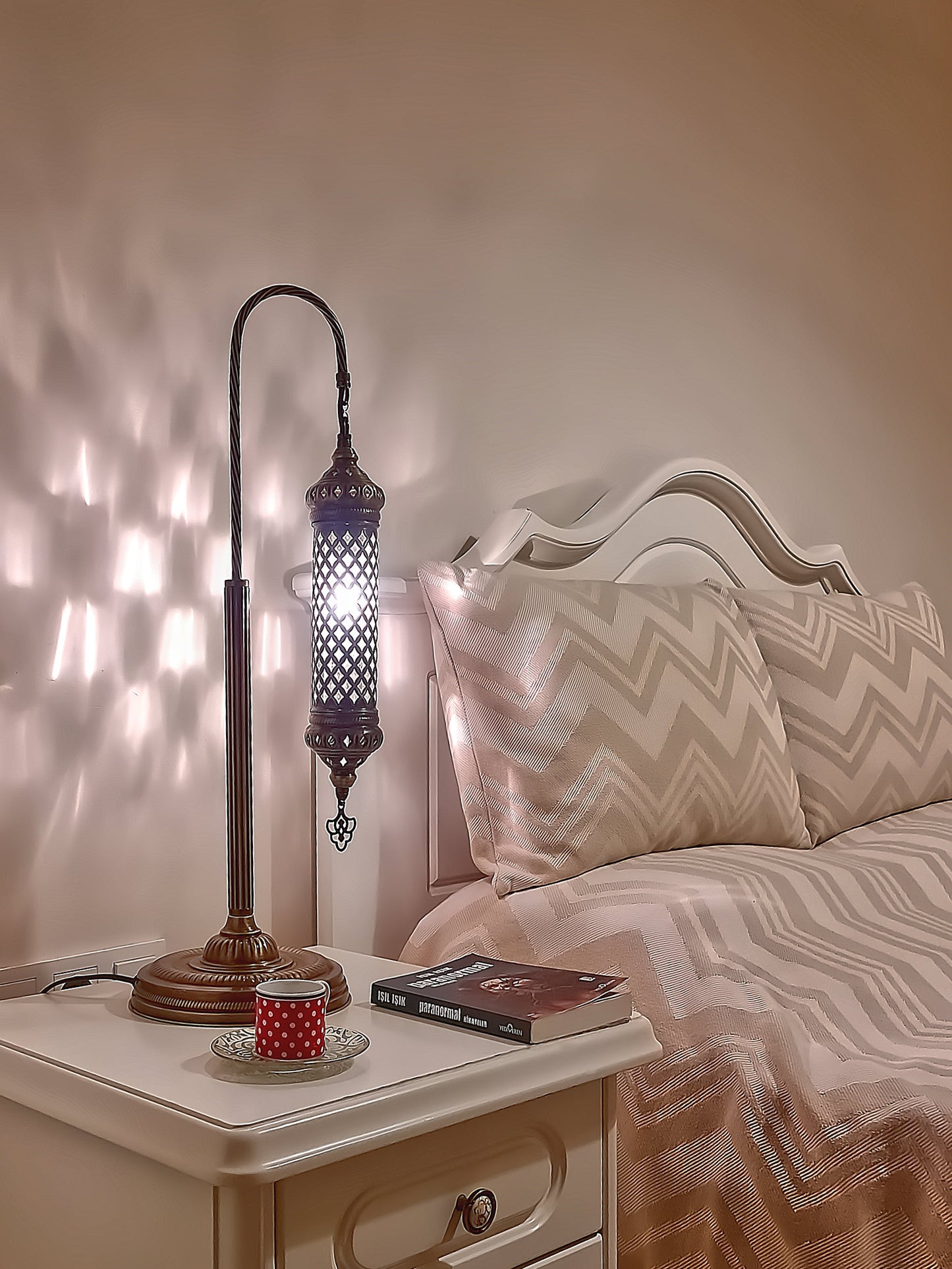 Turkish Blown Glass Table Lamp