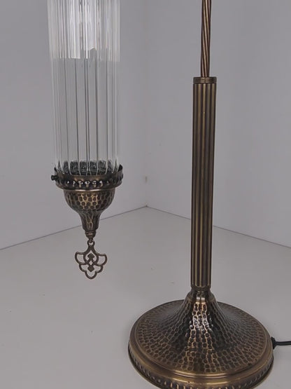 Swanneck Bedside Lamp Turkish Design Cylindir Shape