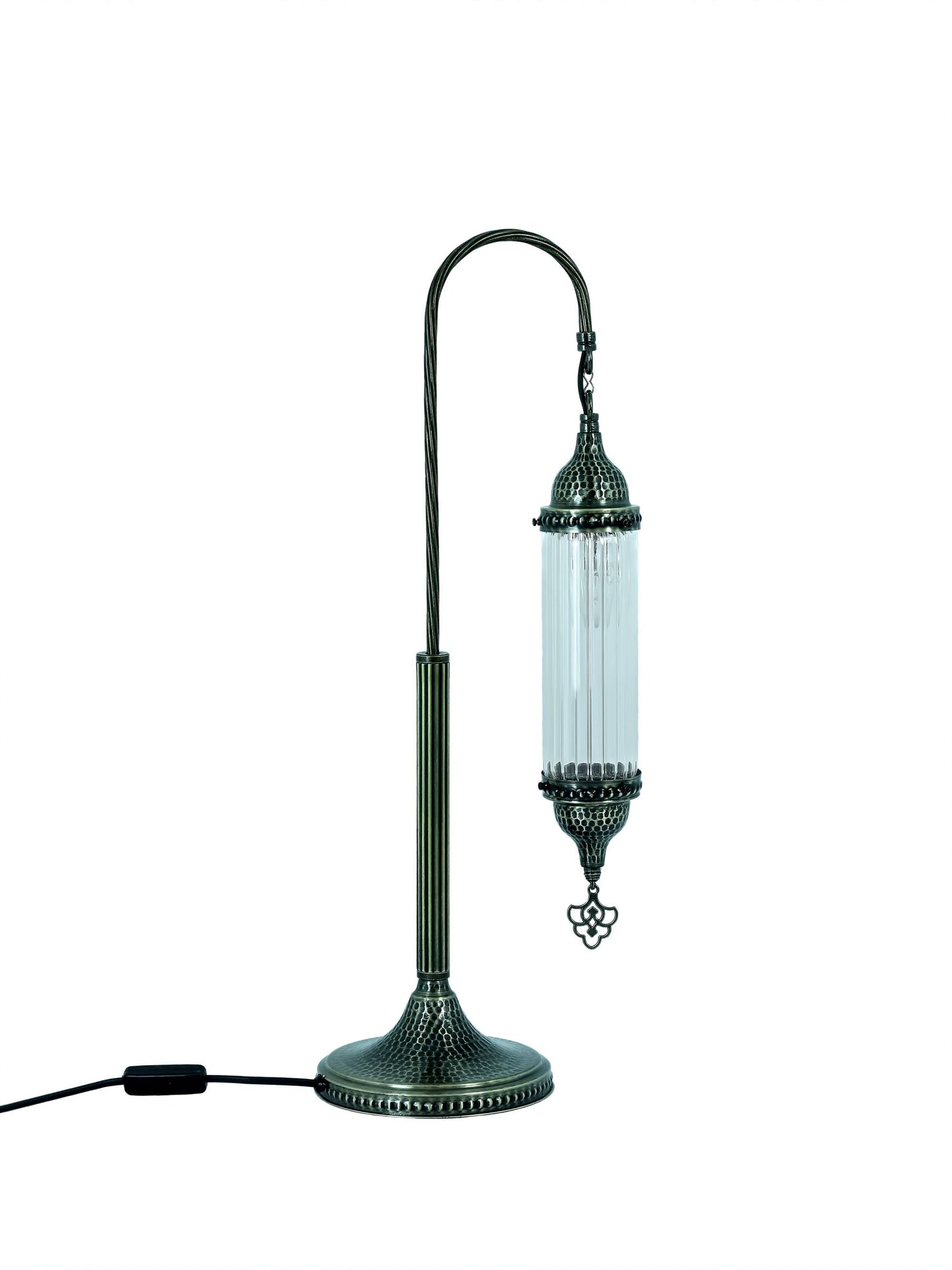 Swanneck Bedside Lamp Turkish Design Cylindir Shape